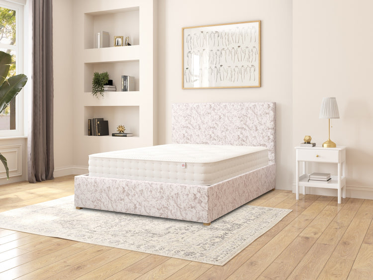 Williams Velvet Ottoman Bed