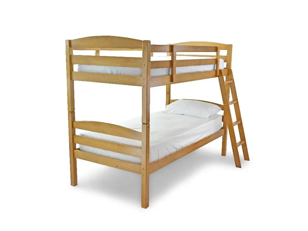 Wholesale Beds Moderna Bunk Bed Pine-Better Bed Company