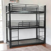 Wholesale Beds No Bolt 3 Tier Metal Bunk Bed-Better Bed Company