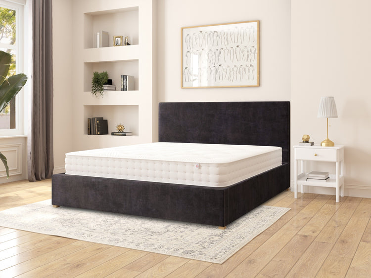 Williams Velvet Ottoman Bed