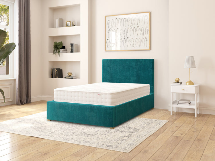 Williams Velvet Ottoman Bed