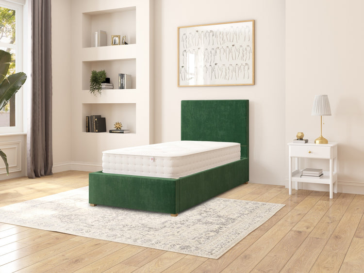 Williams Velvet Ottoman Bed