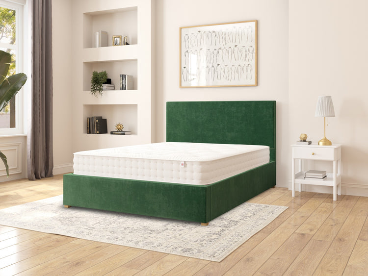 Williams Velvet Ottoman Bed