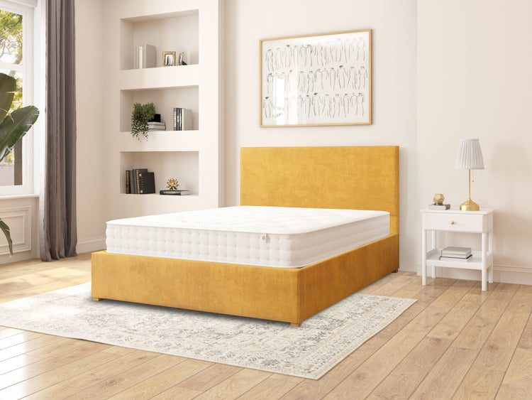 Williams Velvet Ottoman Bed