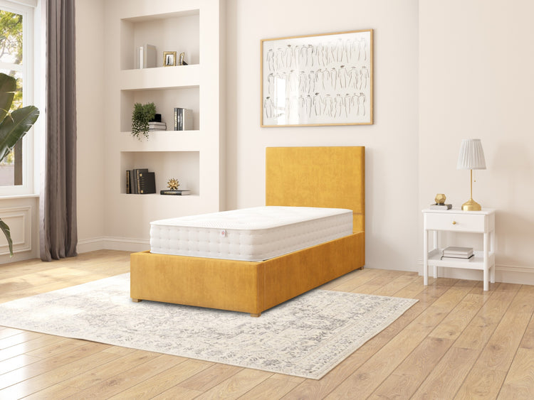 Williams Velvet Ottoman Bed