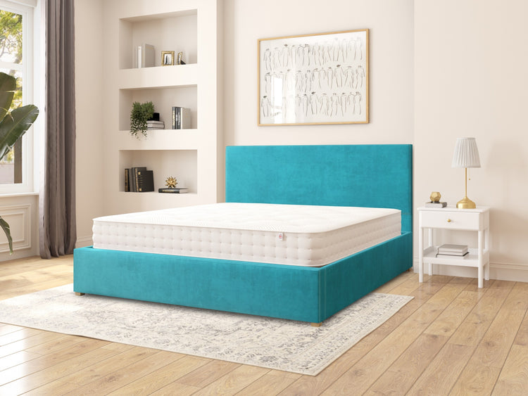 Williams Velvet Ottoman Bed