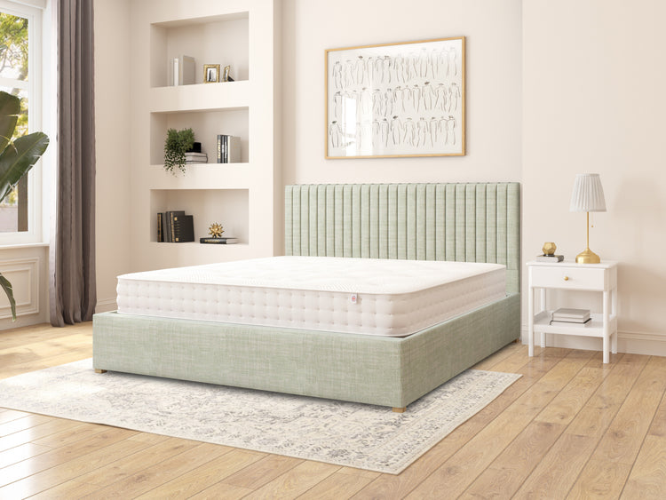 Nicklaus Fabric Ottoman Bed