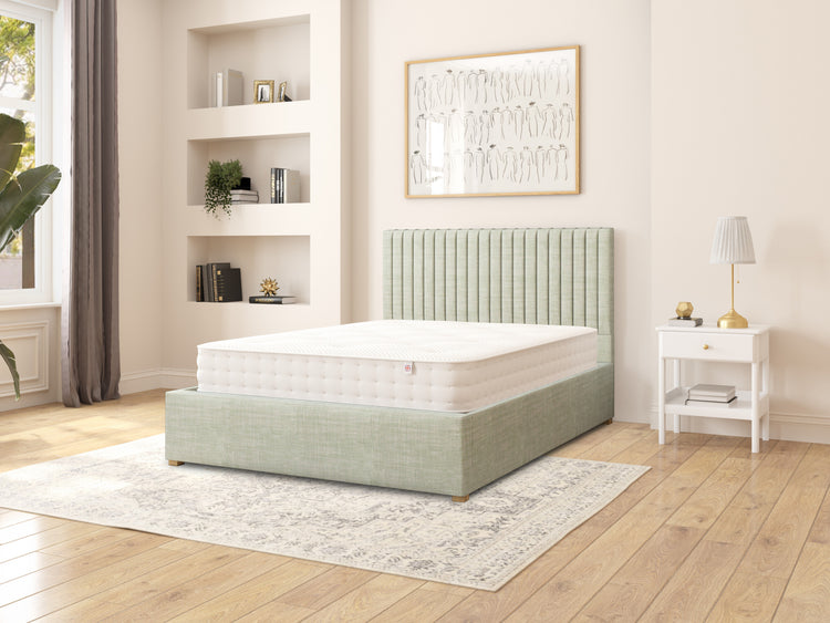 Nicklaus Fabric Ottoman Bed