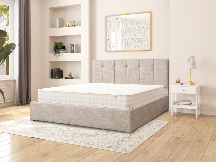 Ederle Fabric Ottoman Bed