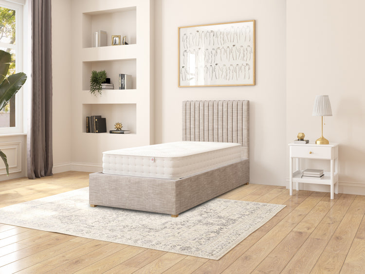 Nicklaus Fabric Ottoman Bed