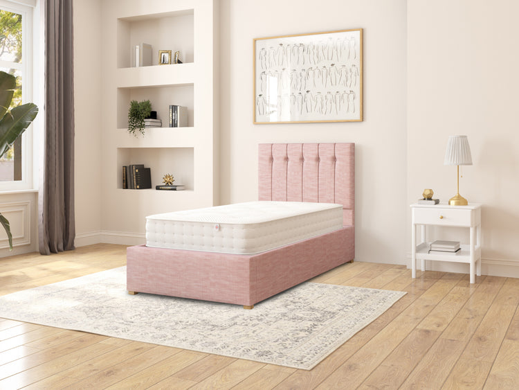 Ederle Fabric Ottoman Bed