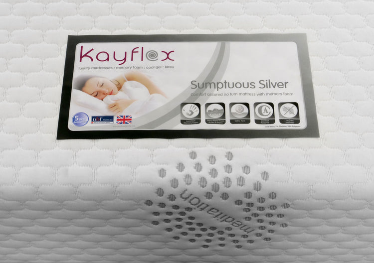 Kayflex Silver Memory Foam Mattress Badge-Better Bed Company