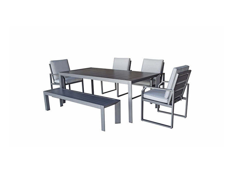 Signature weave ALARNA Dining Set-Better Bed Company