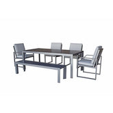 Signature weave ALARNA Dining Set-Better Bed Company