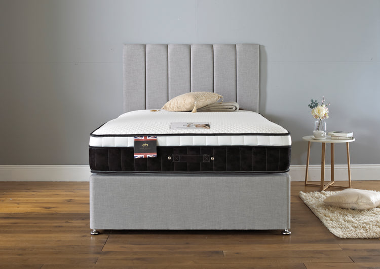 Myer Adams Black Pearl 1000 Divan Bed-Better Bed Company