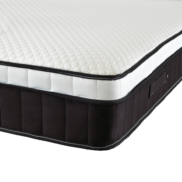 Myer Adams Black Pearl 1000 Divan Bed Mattress Corner-Better Bed Company