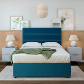 Bedmaster Pearl Contour Divan Bed Blue-Better Bed Company