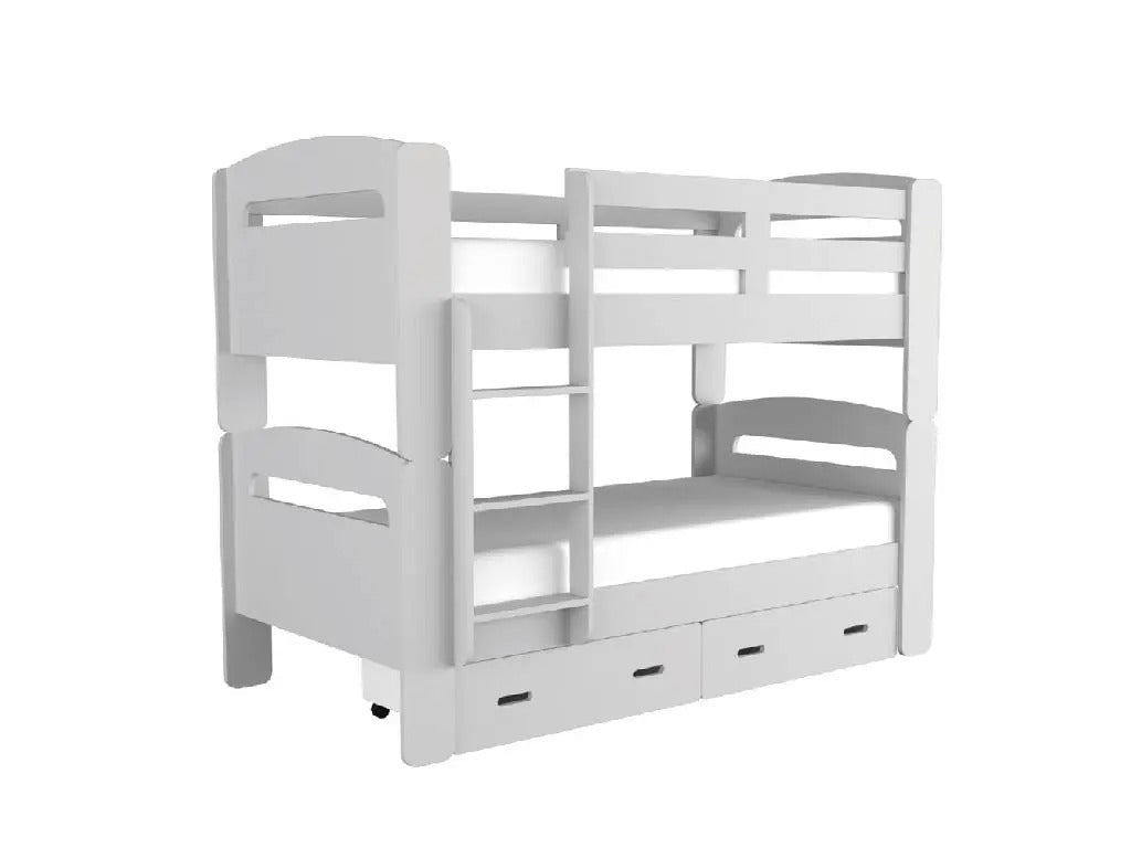 Wholesale Beds Oliver Bunk Bed Single White - Better Bed Company