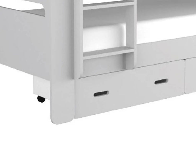 Wholesale Beds Oliver Bunk Bed Single White - Better Bed Company