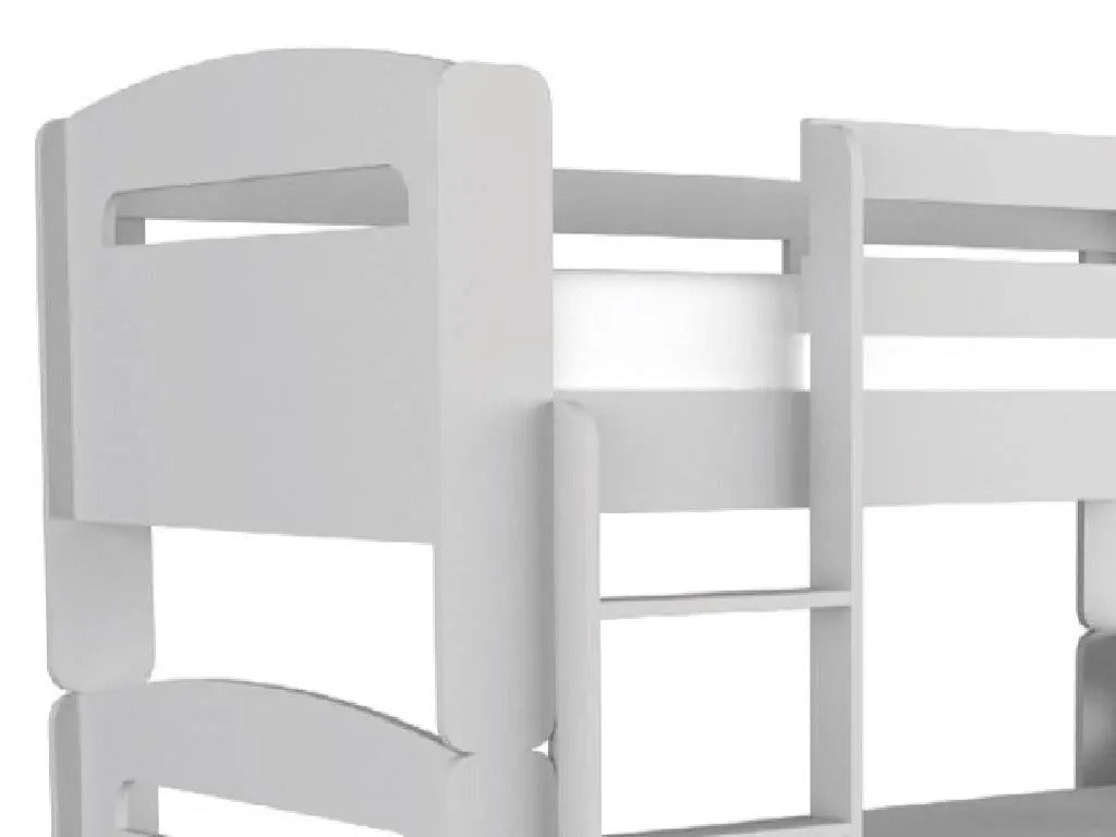 Wholesale Beds Oliver Bunk Bed Single White - Better Bed Company