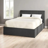 Wholesale Beds Texas Ottoman Bed Ultra Modern Grey - Better Bed Company