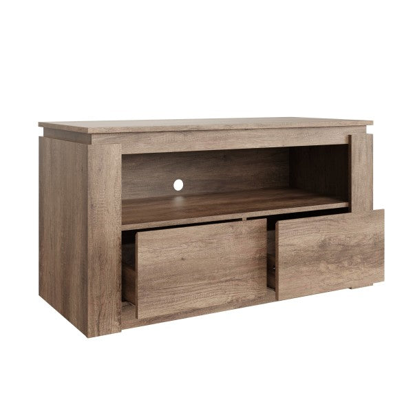 GFW Canyon Oak 2 Drawer TV Unit