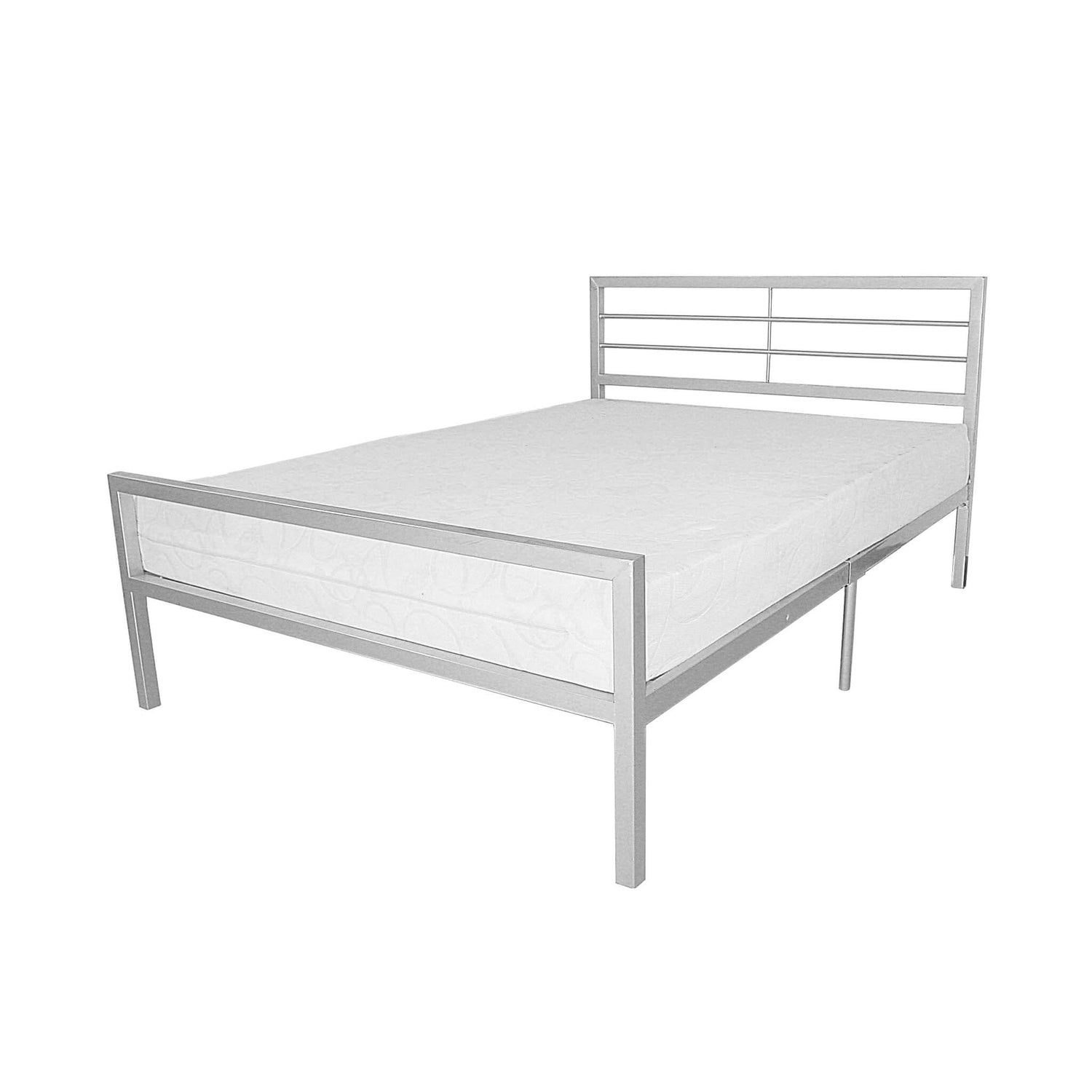 Heartlands Jennifer Contract Metal Bed-White Bed-Better Bed Company