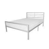 Heartlands Jennifer Contract Metal Bed-White Bed-Better Bed Company