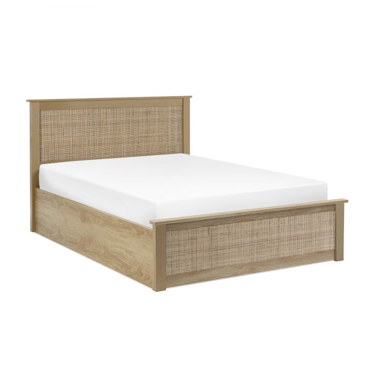 Julian Bowen Padstow Ottoman Bed Oak-Better Bed Company