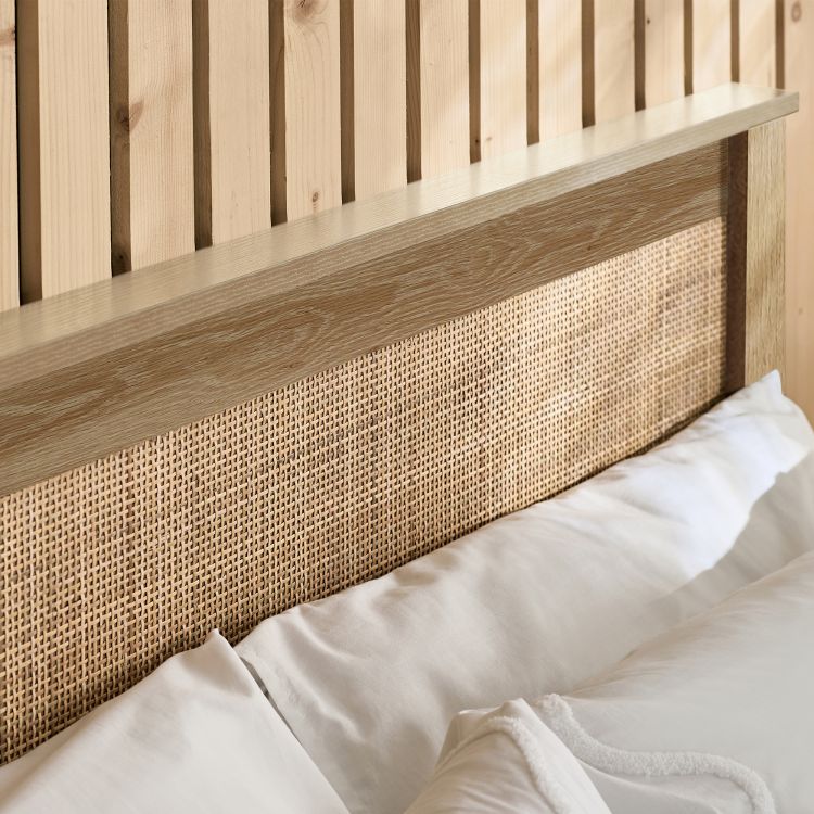 Vibe Ottoman Bed Oak Heaboard-Better Bed Company