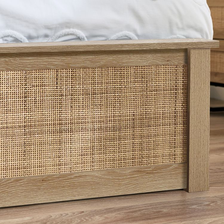 Julian Bowen Padstow Ottoman Bed Oak Footboard-Better Bed Company