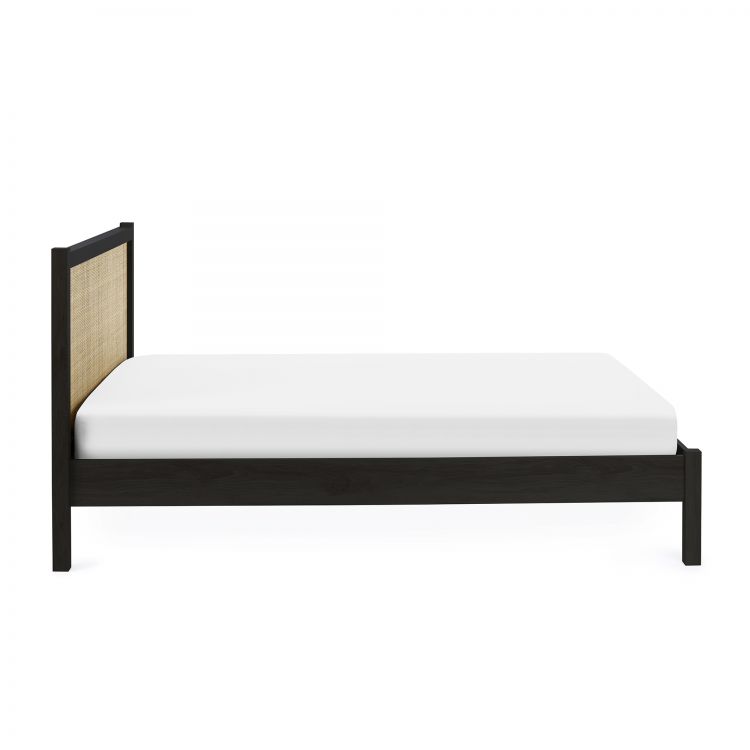 Julian Bowen Padstow Bed Frame Black From Side-Better Bed Company