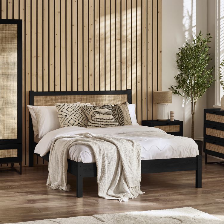 Julian Bowen Padstow Bed Frame Black-Better Bed Company