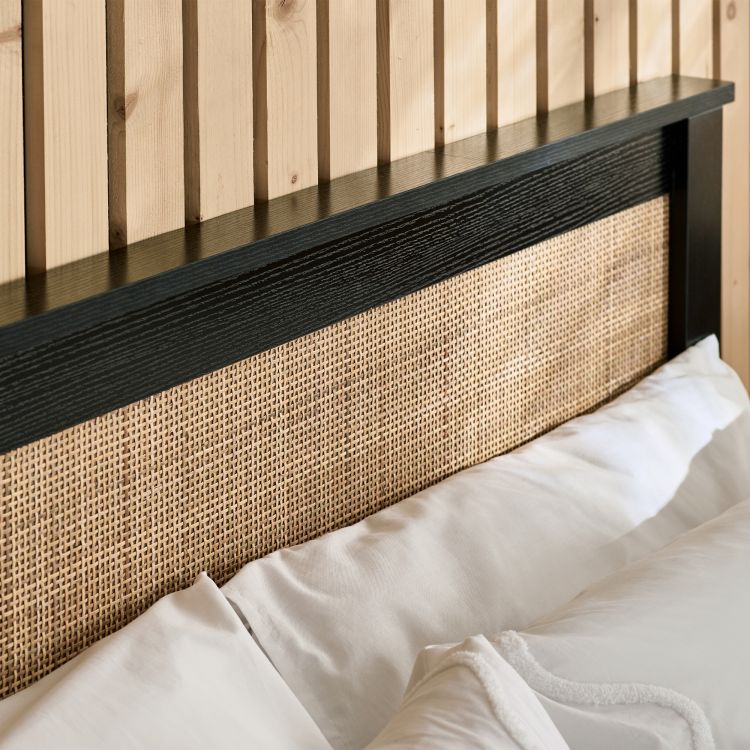 Vibe Ottoman Bed Black Headboard-Better Bed Company