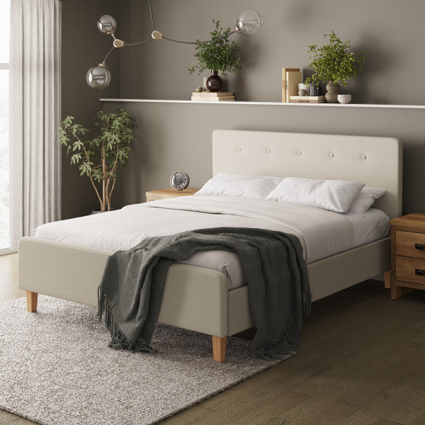 GFW Ashbourne Ottoman Bed Natural-Better Bed Company