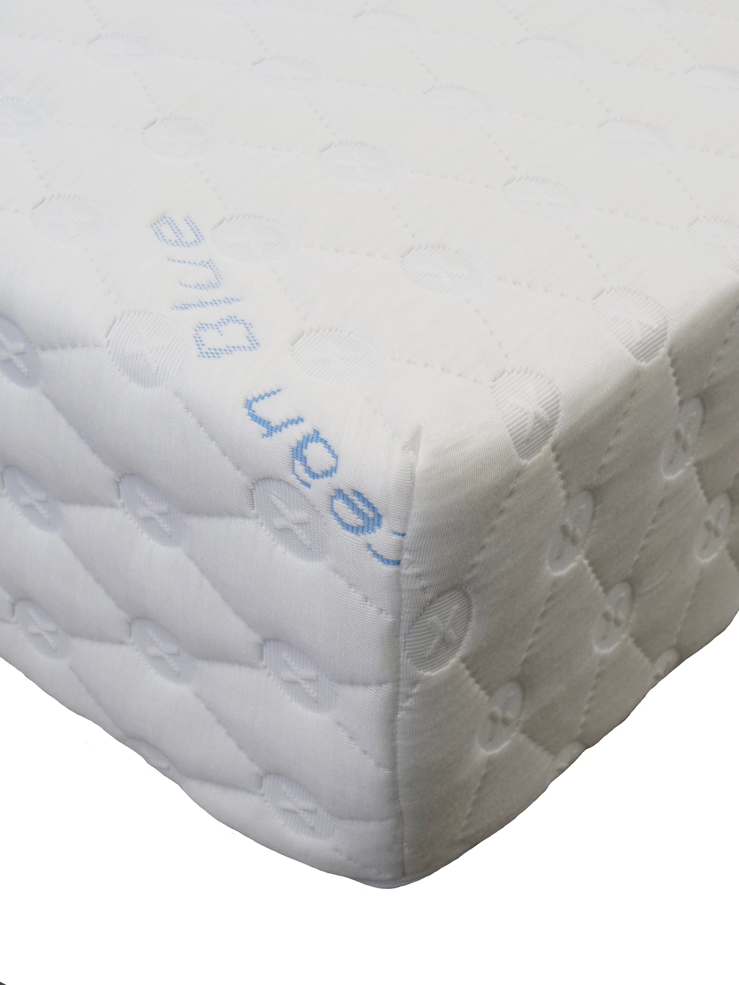 Kayflex Reflex 1000 Ocean Blue Mattress Corner View-Better Bed Company