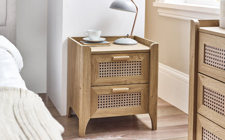 Julian Bowen Sydney 2 Drawer Bedside-Better Bed Company