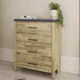 GFW Cascina 4 Drawer Chest-Better Bed Compnay