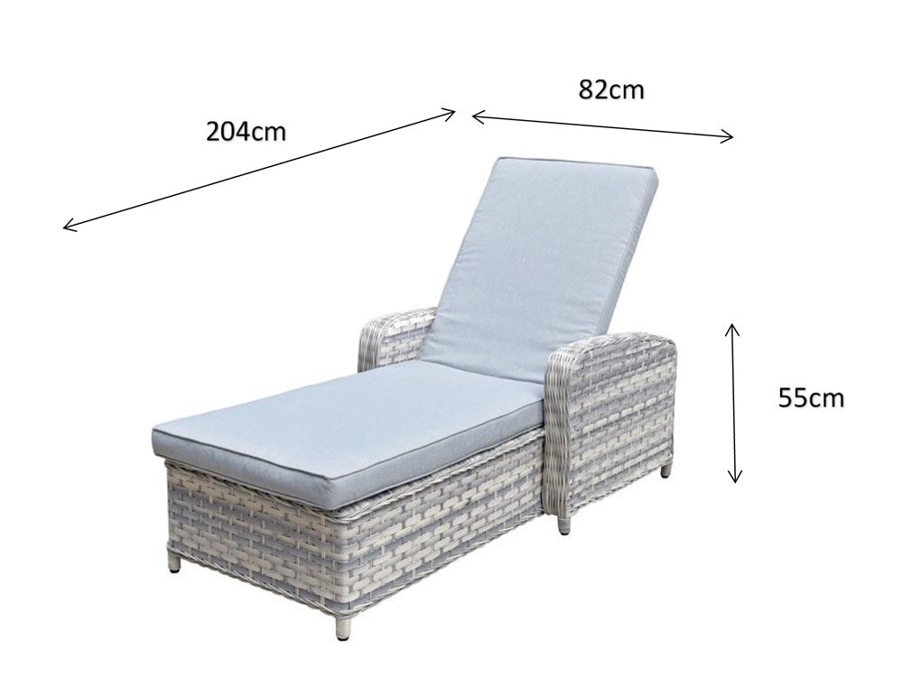 Signature Weave Constance Sun Lounger Dimensions-Better Bed Company 