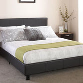 GFW Leather Bed In A Box Black-Better Bed Company