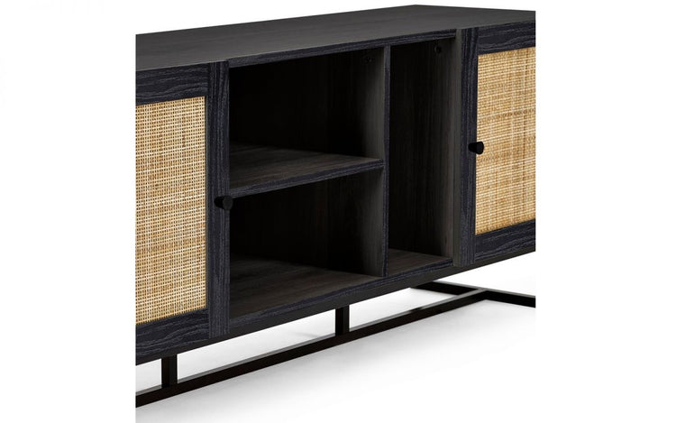 Julian Bowen Padstow TV Unit - Black