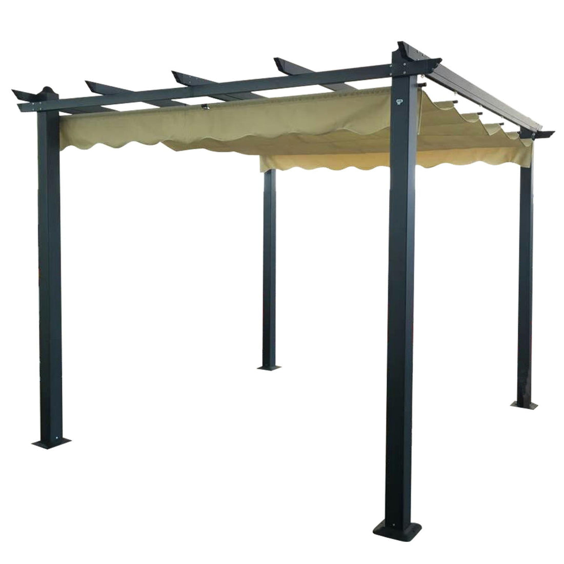 Signature Weave Pergola Retractable Canopy - FREE DELIVERY