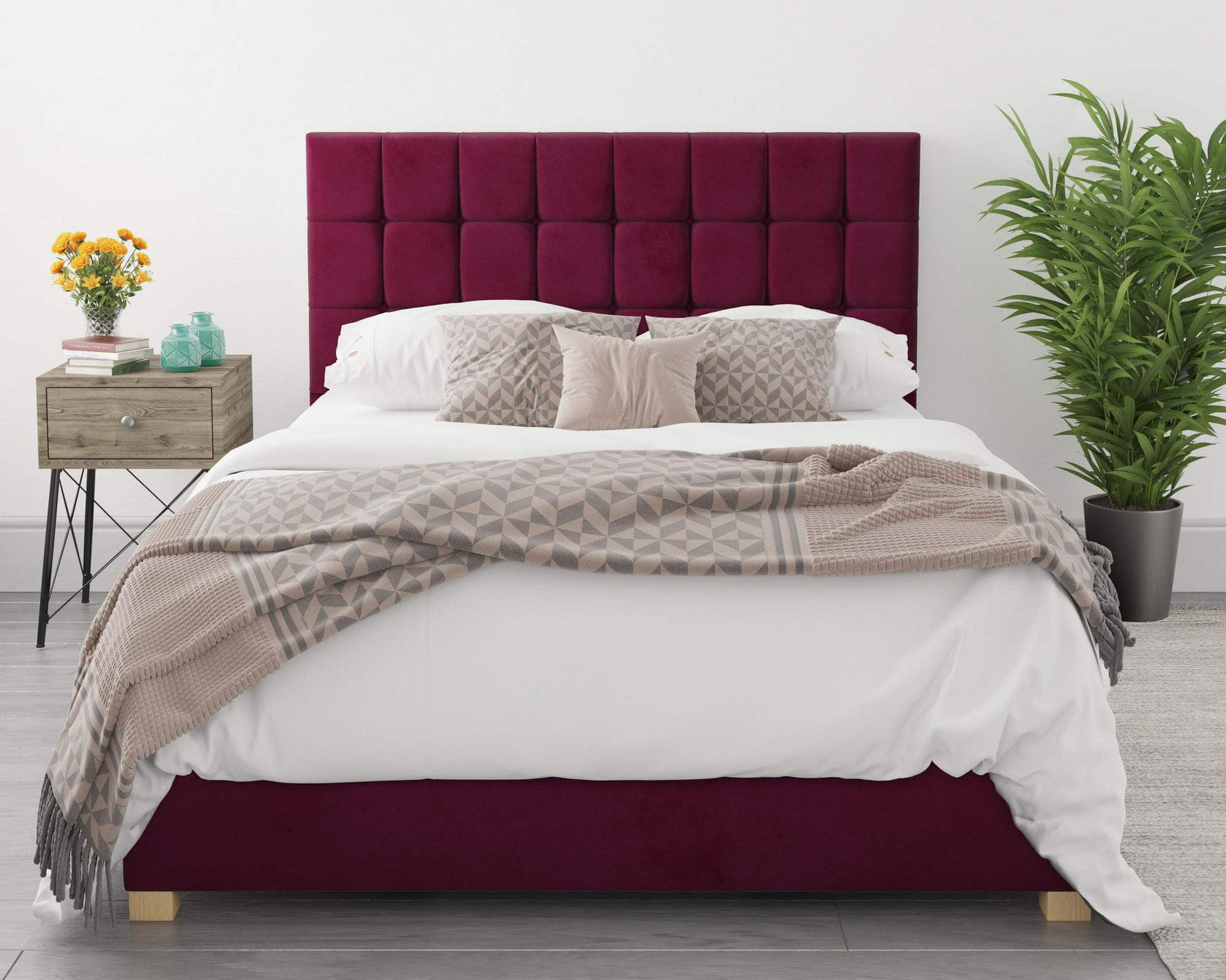 Better Cheshire Red Ottoman Bed - FREE DELIVERY